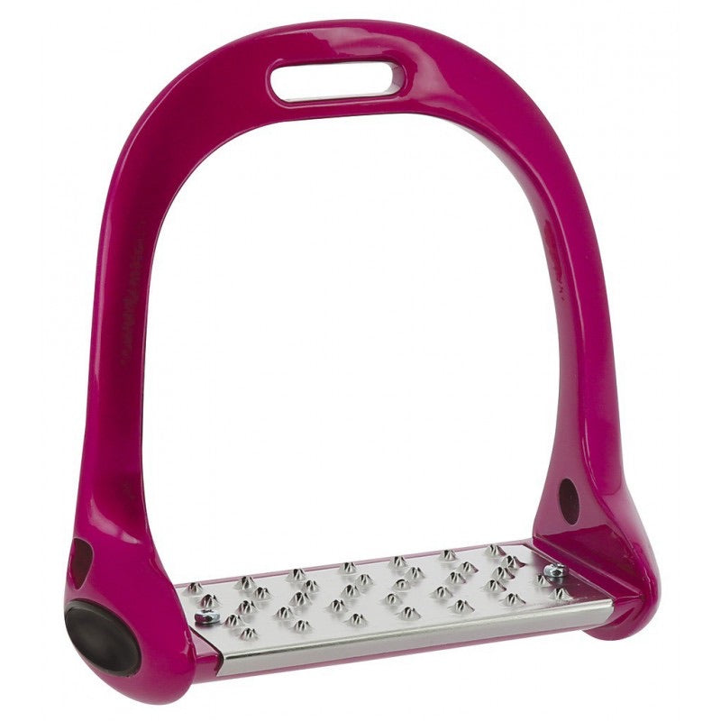 Feeling lacquered aluminium stirrups