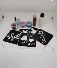 Load image into Gallery viewer, Equidivine glitter tattoo assorted set
